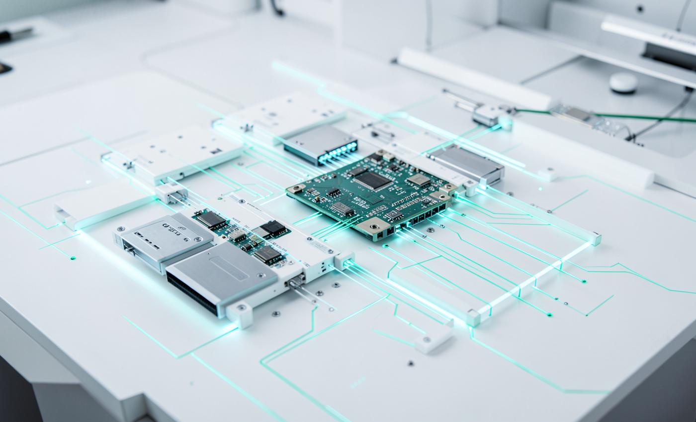 Embedded edge AI hardware and sensor pipeline